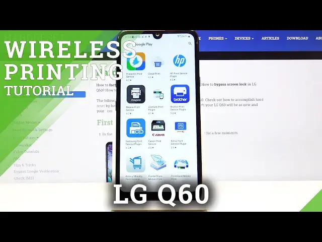 'Video thumbnail for How to Connect Printer with LG Q60 – Pair Devices'