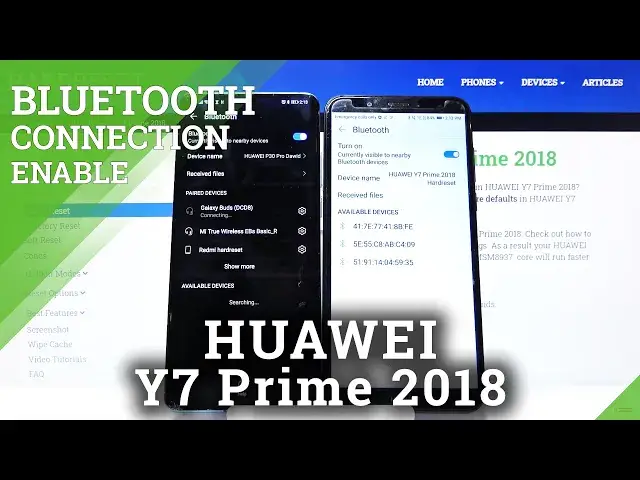 'Video thumbnail for How to Connect Bluetooth Device with Huawei Y7 Prime 2018 - Bluetooth Pairing'