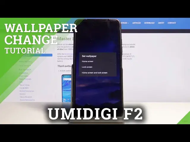 'Video thumbnail for How to Change Wallpaper in UMIDIGI F2 – Set Up Wallpaper'
