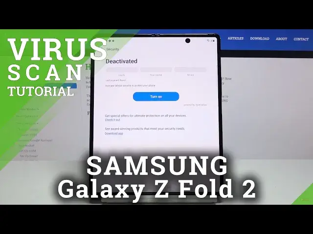 'Video thumbnail for How to Perform Virus Scan on SAMSUNG Galaxy Z Fold 2 – Anti-Virus'