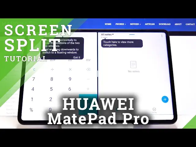 'Video thumbnail for How to Split Screen in HUAWEI MatePad Pro – Create Double Screen'