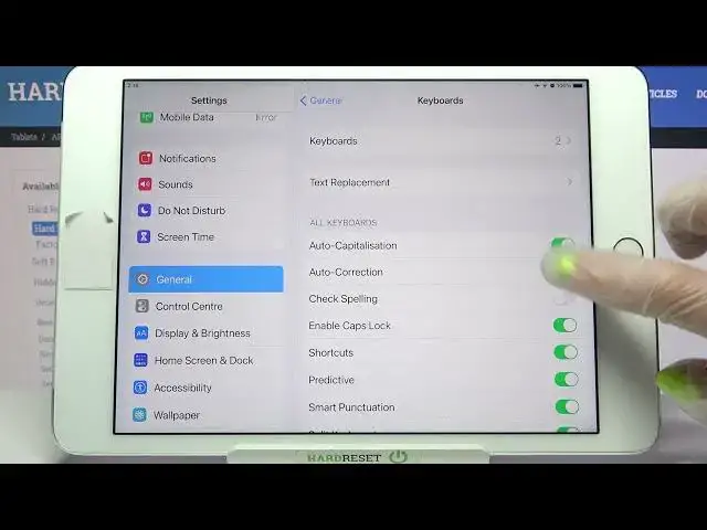 Video thumbnail for How to Turn On/Off Auto-Correction on IPAD 4 MINI – Text Correction