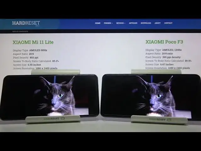 Video thumbnail for Display Comparison XIAOMI Poco F3 vs XIAOMI Mi 11 Lite – Display Quality Test Head-to-Head