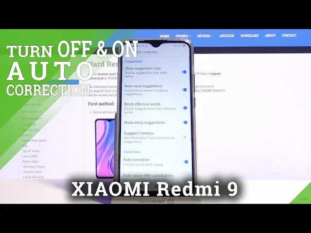 'Video thumbnail for XIAOMI Redmi 9 Keyboard Options – Text Auto-Correction Feature'