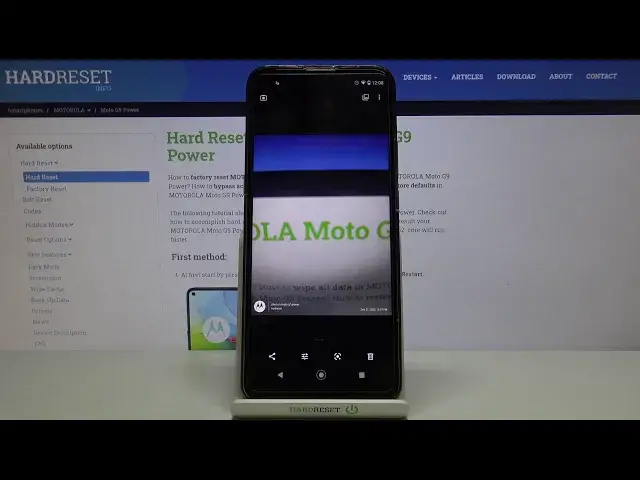 'Video thumbnail for How to Manage Camera Watermark in MOTOROLA Moto G9 Power – Add / Customize Watermark to Photos'