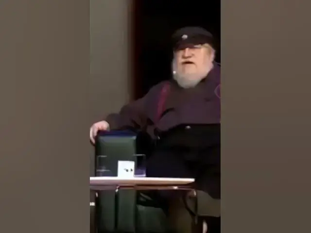 Video thumbnail for Watched this funny George R  R  Martin Game of Thrones interview? #gameofthrones #georgerrmartin