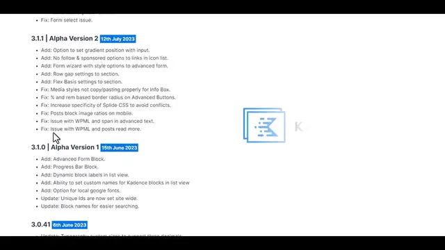 'Video thumbnail for New Advanced Form Block in Kadence Blocks 3.1 [Update]'