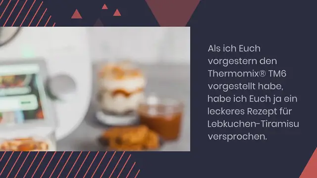 Video thumbnail for Lebkuchen-Tiramisu aus dem Thermomix®