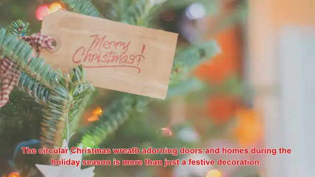 Video thumbnail for Why Are Wreaths Shaped In A Circle For Christmas?