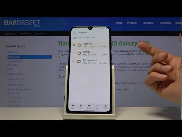 Video thumbnail for How to Transfer Files in Samsung Galaxy M21 - Move Data