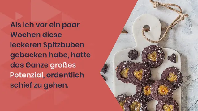 Video thumbnail for Spitzbuben {frisch aus dem ofen}