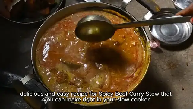 Video thumbnail for Spicy Beef Curry Stew for the Slow Cooker