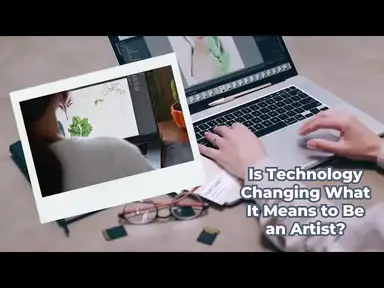 'Video thumbnail for Is Technology Changing What It Means to Be an Artist?'
