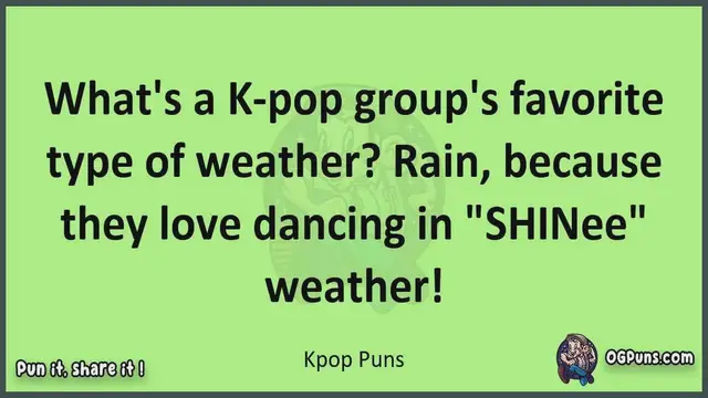 Video thumbnail for Kpop - Jokes, Puns, Wordplays, and Laughter