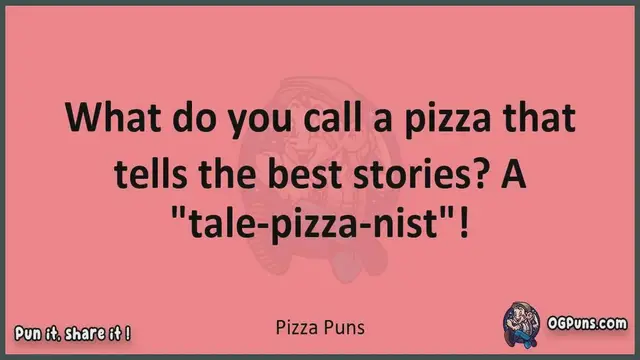 Video thumbnail for Pizza - Jokes, Puns, Wordplays, and Laughter