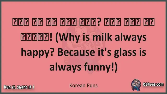 Video thumbnail for Korean - Jokes, Puns, Wordplays, and Laughter
