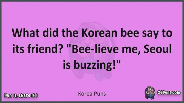 Video thumbnail for Korea - Jokes, Puns, Wordplays, and Laughter