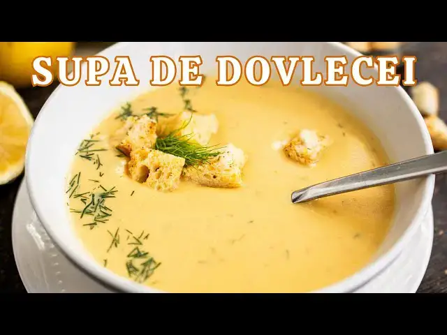 Video thumbnail for Supă cremă de DOVLECEI cu SMÂNTÂNĂ și MĂRAR. Rețeta simplă de supă de dovlecei a la grec.