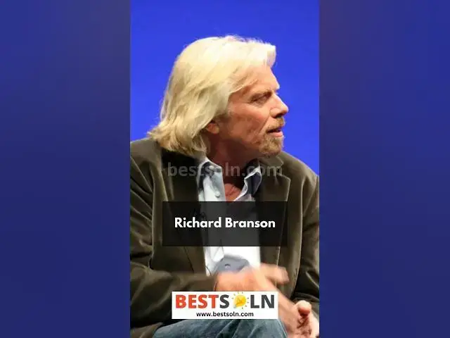 Video thumbnail for Richard Branson's Story #shorts #richardbranson #virginrecords #virginatlantic #struggles