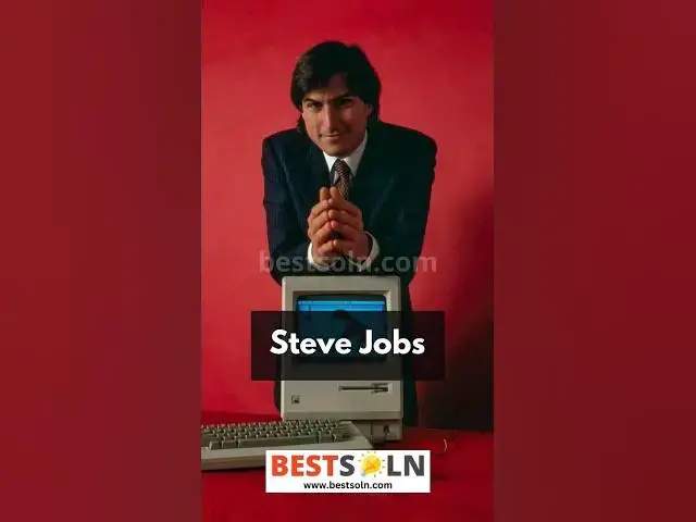 Video thumbnail for Steve Jobs Story #shorts #stevejobs  #story #motivation #struggle #apple