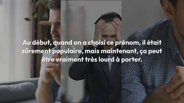 Video thumbnail for Voici les prénoms les plus lourds à porter