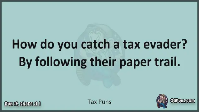 Video thumbnail for Tax - Jokes, Puns, Wordplays, and Laughter