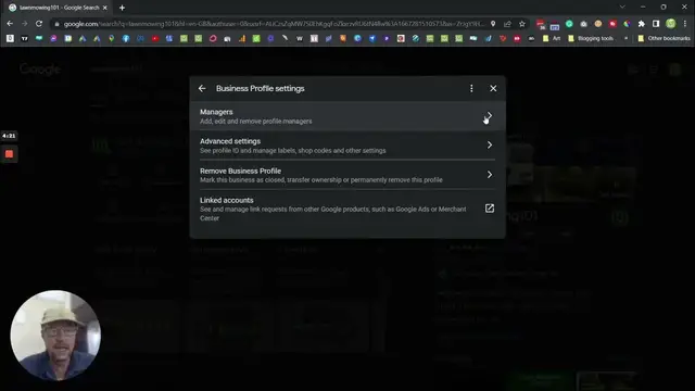 'Video thumbnail for How to invite someone to manage your Google My Business listing.  2022 layout'