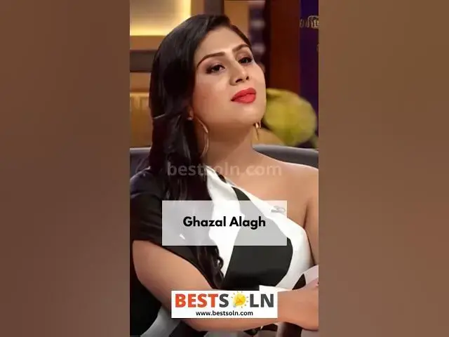 'Video thumbnail for Ghazal Alagh's Story #shorts #ghazalalagh #mamaearth #sharktankindia #story #entrepreneurship'