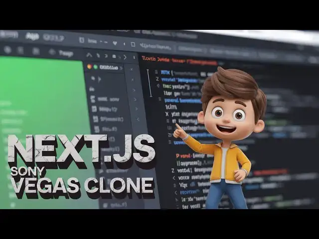 Video thumbnail for Build a Next.js Sony Vegas Pro Clone Video Timeline Editor Using FFMPEG WASM in Browser Using TS