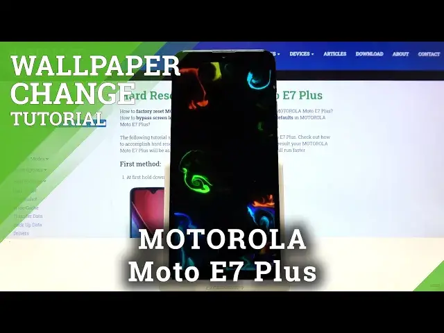'Video thumbnail for How to Install Live Fluid Wallpaper in Motorola Moto E7 Plus'