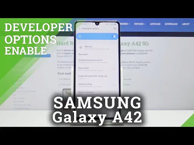 'Video thumbnail for How to Enable Developer Mode in Samsung Galaxy A42 – Discover Developer Options'