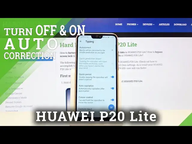 'Video thumbnail for How to Enter Text Correction Options in HUAWEI P20 Lite– Use Text Correction Option'