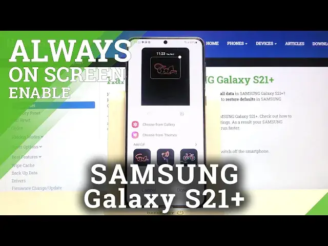 Video thumbnail for How to Change Always on Display Theme in Samsung Galaxy S21+?