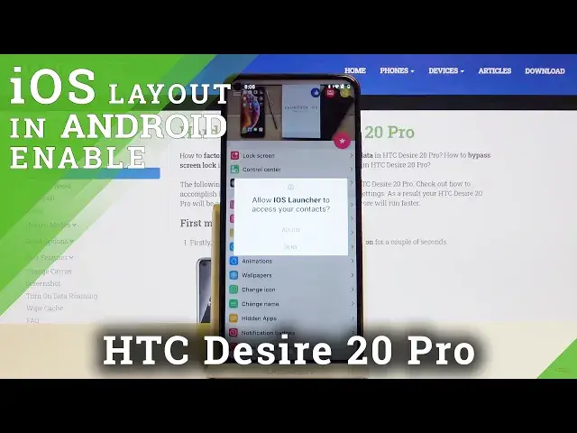 Video thumbnail for How to Install iOS Launcher in HTC Desire 20 Pro – Download Apple Layout