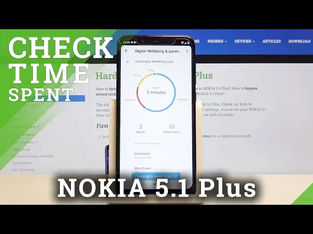 'Video thumbnail for How to Locate Total Screen Time in NOKIA 5.1 Plus – Screen Time Statistics'
