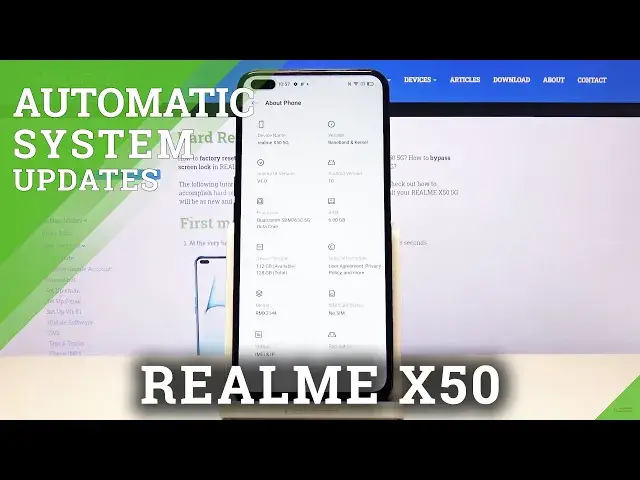 'Video thumbnail for How to Activate Automatic System Update in REALME X50 5G – Auto System Update'