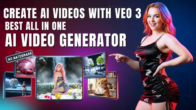'Video thumbnail for Create Stunning AI Videos with VEO 3 🔥 Best All in One Video Generator'