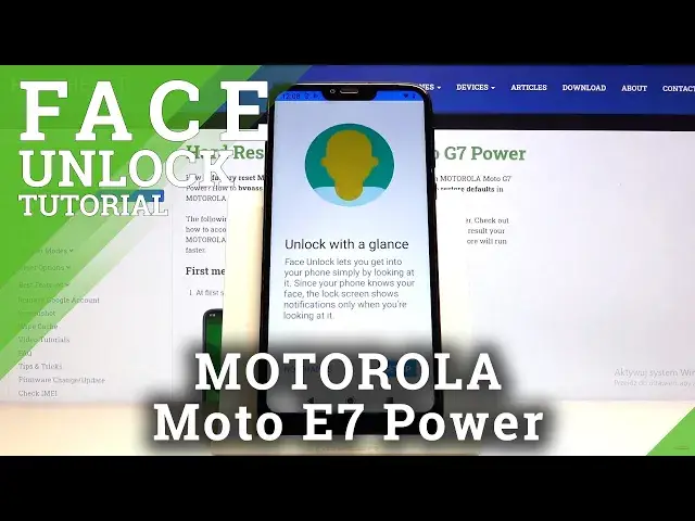 'Video thumbnail for How to Set Up Face Unlock in MOTOROLA Moto G7 Power – Face Recognition'