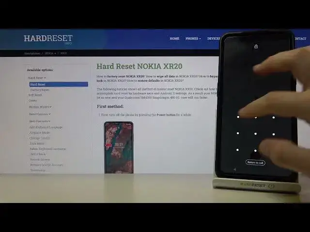 'Video thumbnail for NOKIA XR20 Incoming Call & Default Animation'