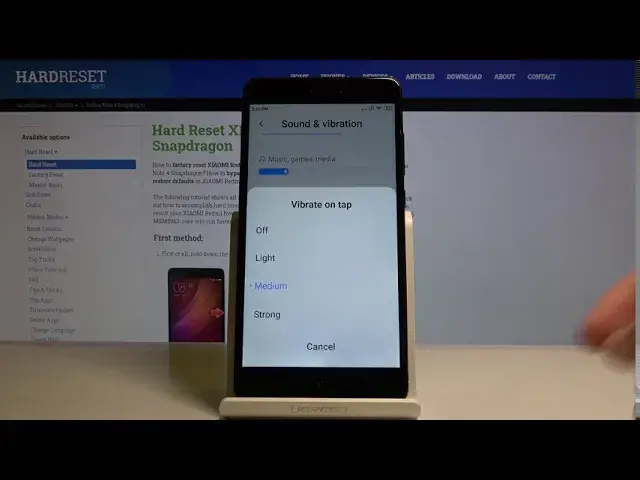 'Video thumbnail for How to Enter Vibration Settings in XIAOMI Redmi Note 4 – Change Vibrations'