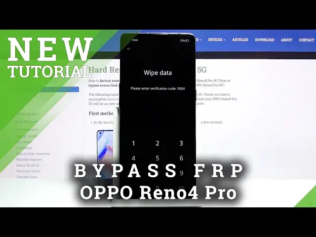 'Video thumbnail for Hard Reset OPPO Reno4 Pro – Wipe Data / Bypass Screen Lock'