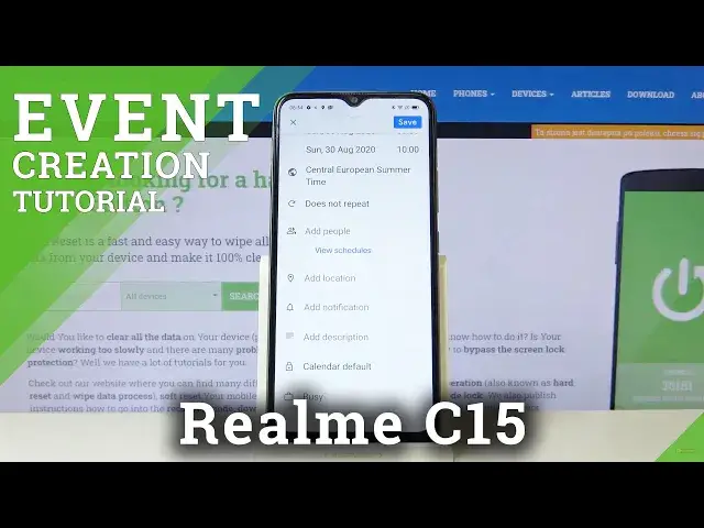 Video thumbnail for How to Add Event to Calendar in REALME C15 – Event Notifications