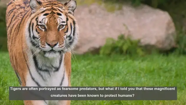 Video thumbnail for 10 Surprising Cases of Tigers Protecting Humans