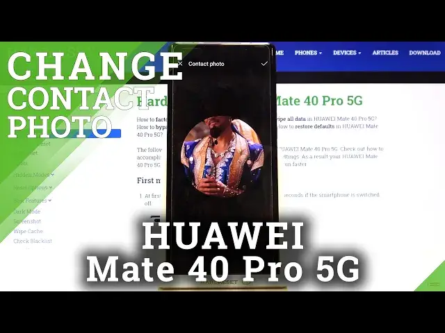 'Video thumbnail for How to Add Photo to Contact on HUAWEI Mate 40 Pro – Personalize Contact'