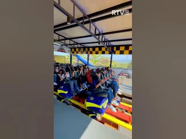 Video thumbnail for Roller Coaster Ride 🎢 Most Thrilling Experience 🤯 #shorts #rollercoaster