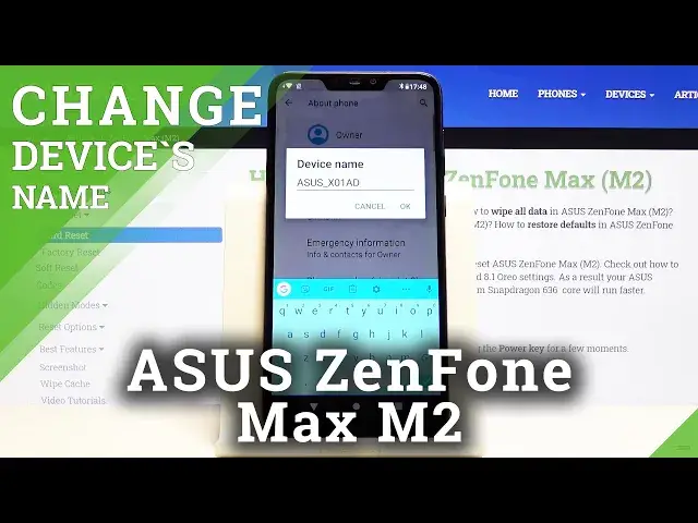Video thumbnail for How to Change Device Name on ASUS Zenfone Max M2 – Personalize Device