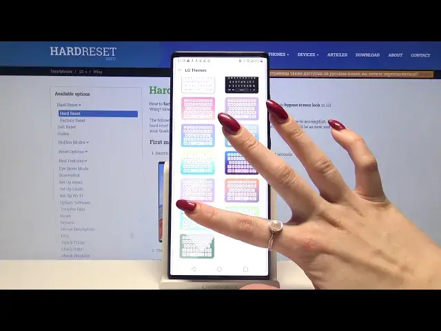 Video thumbnail for LG Wing – Customize Keyboard & Change Keyboard Theme