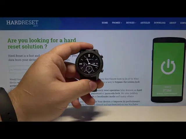 'Video thumbnail for Soft Reset XIAOMI Amazfit GTR – Fix Frozen Screen'
