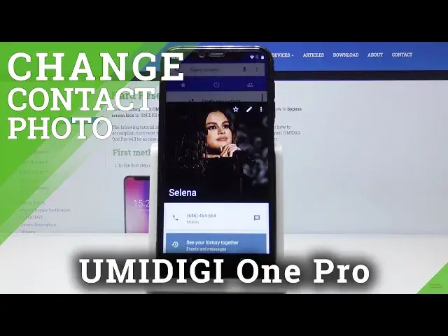 Video thumbnail for How to Personalize Contact in UMIDIGI One Pro - Add Photo to Contact