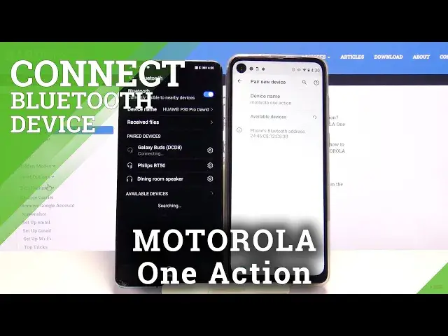 Video thumbnail for How to Connect Device with MOTOROLA One Action via Bluetooth – Bluetooth Connection
